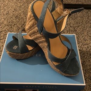 TKNZ platform ankle strap Sandals